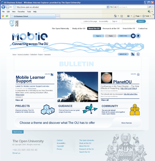 mobile-interface