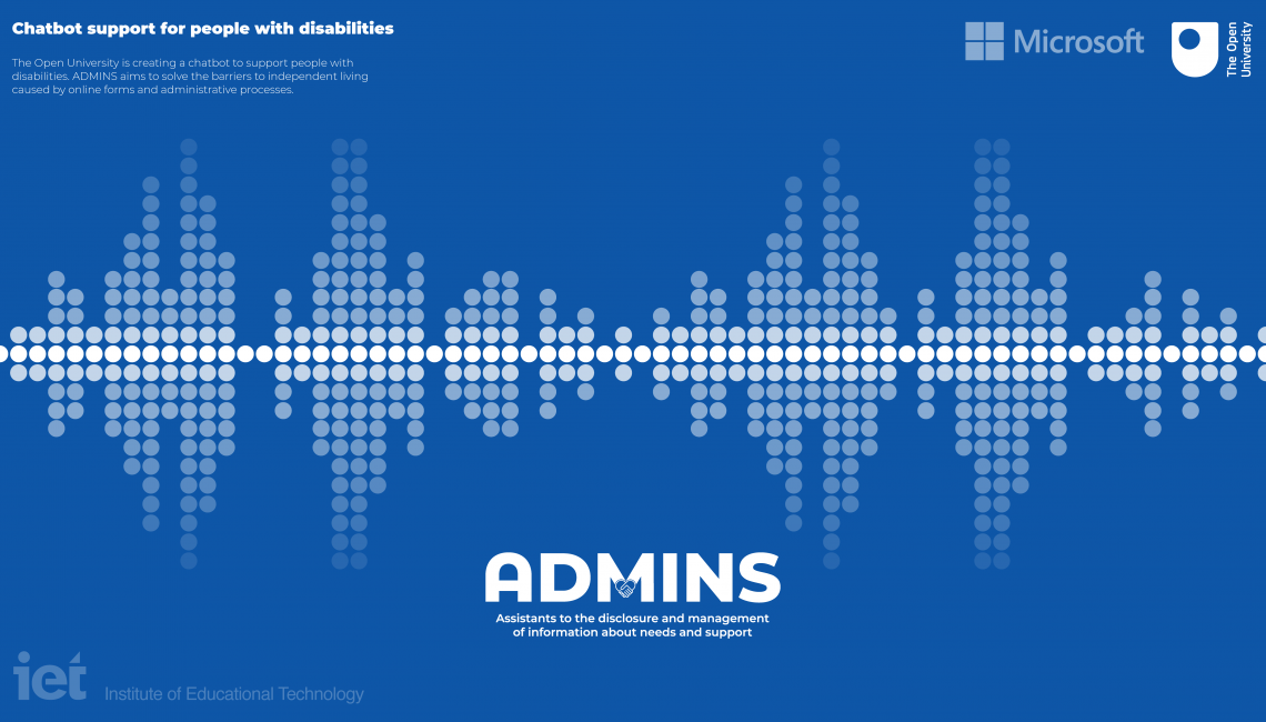 ADMINS project - Assistants to the disclosure and management of information about needs and support